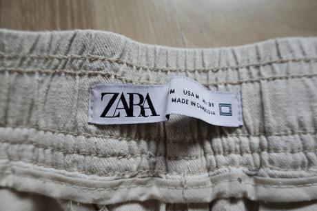 Ľanové nohavice zara, zara,m