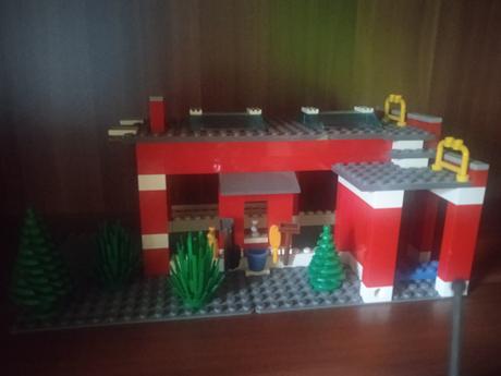 Lego city - požiarna stanica,