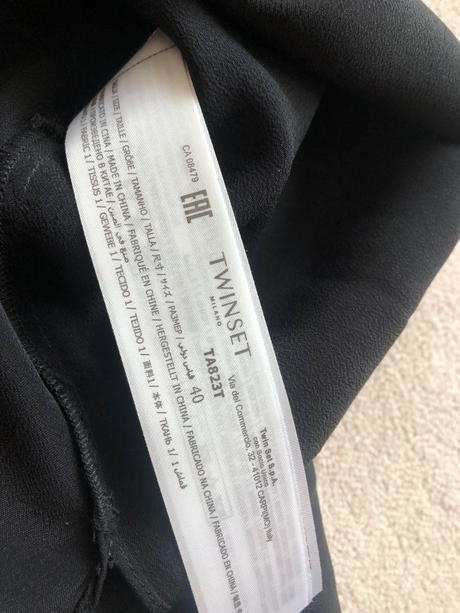 Twinset hodvábna bluzka, twinset,s