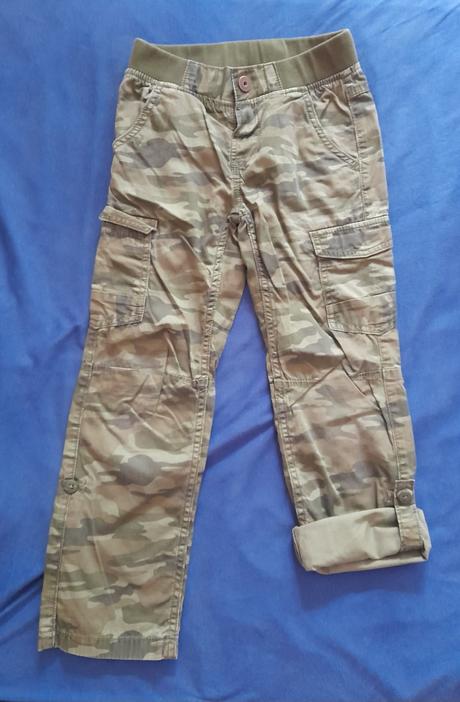 Maskáčové nohavice, palomino,122