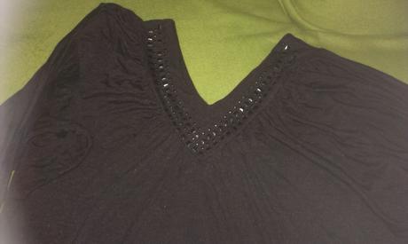 Damsky top volny rukav, amisu,42