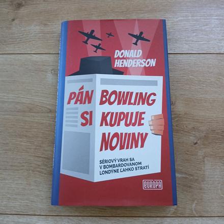 Donald henderson pán bowling si kupuje noviny, 