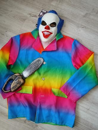 Kostym halloween šašo č. xl/xxl, 