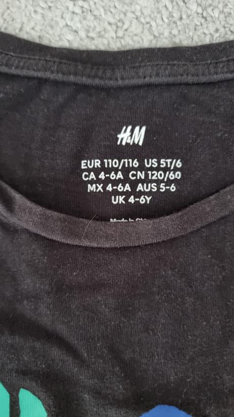 Tričko, h&m,116