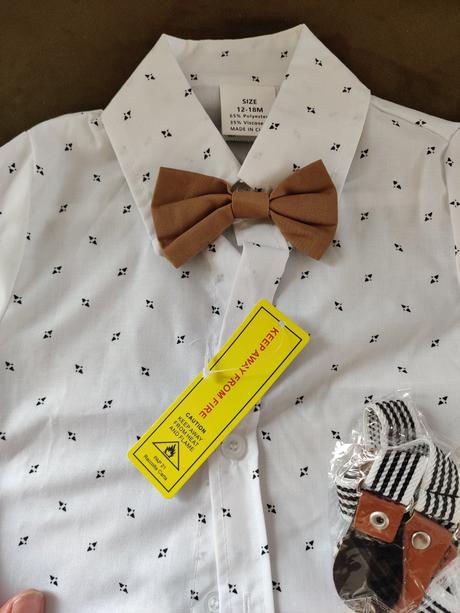 Slávnostný set pre chlapčeka nový, 80 / 86