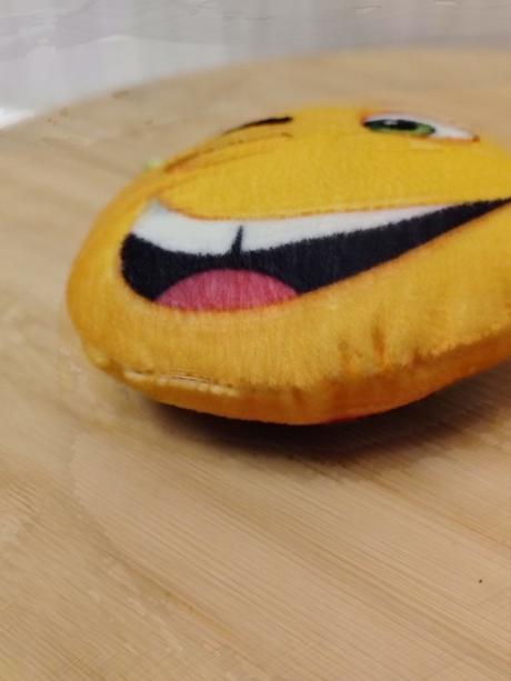 Retro plyšák smajlík gene, 10 cm, 