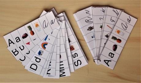 Abecedné karty (2 verzie), 