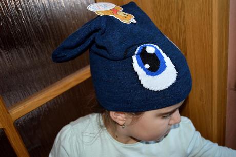 Háčkovaná čiapočka s kvetom, 80 - 158