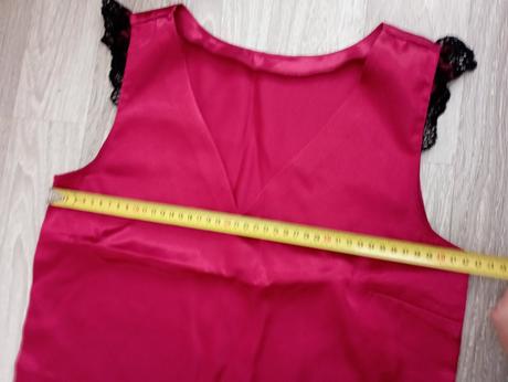 Saténové pyzamo_top stav, s