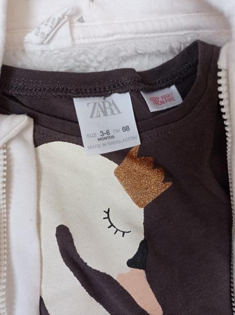 Predám komplet súprava h&m+ zara tričko, h&m,68