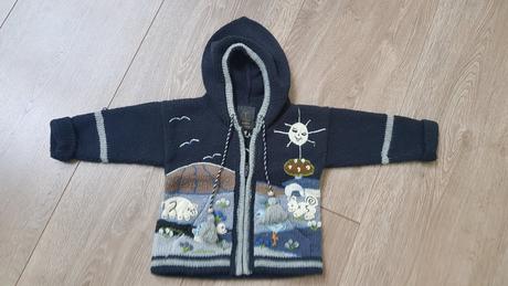 Pletený svetrík na 2 roky, 92