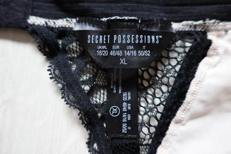 Podväzkový pás secret possessions č. xl, secret,xl