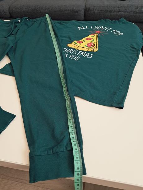 Pyzamko pizza v.146/152, h&m,152