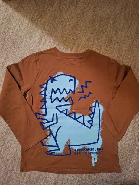 Tričká dlhý rukáv mix značiek, 122