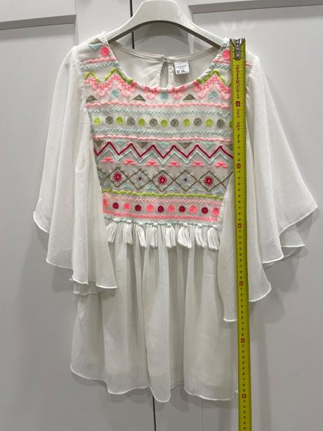 Boho dievčenská tunika, lindex,164