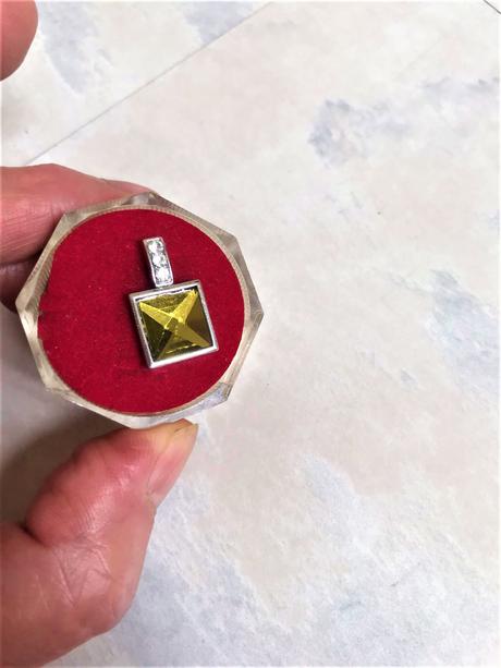 Náušnice - brúsené zrkadlovky,