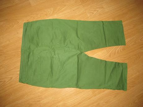 Zelené 7/8 nohavice, rifle v. 42, yessica,42