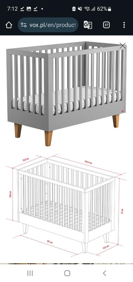 Postieľka 70x140 vox lounge do 5.r., šírka (cm): 70,dĺžka (cm): 140