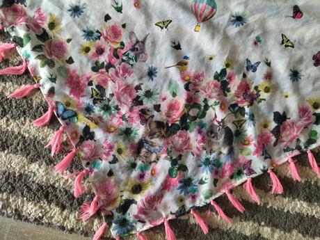 Zvieratková šatka 110/128, h&m,110