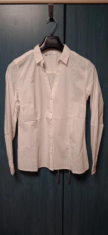 Biela strečová blúzka, bonprix,42