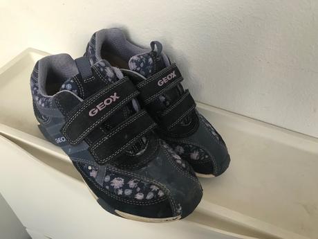 Topánky s koženou stielkou, geox,35