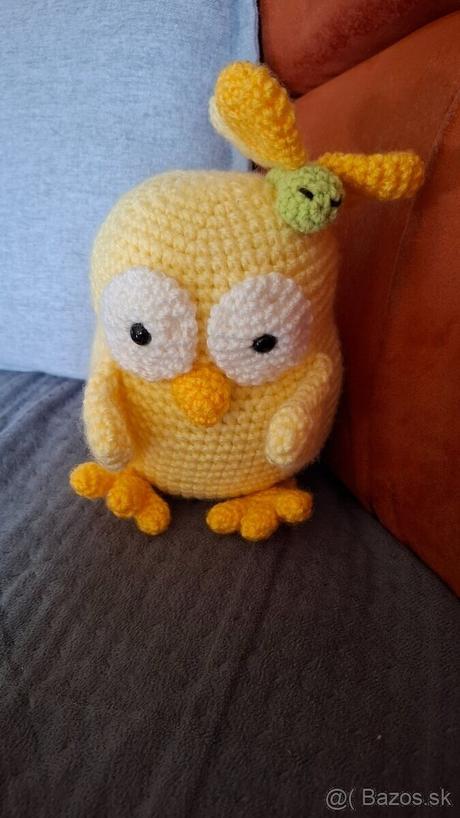 Háčkované dekorácie, hračky, 