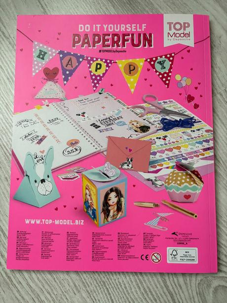 Kreatívna kniha diy paper fun, 