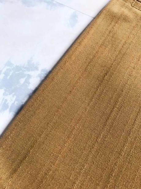 Rozšírené nohavice s vysokým pásom, l