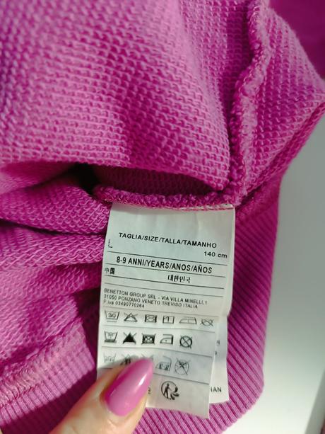 Mikina, benetton,140