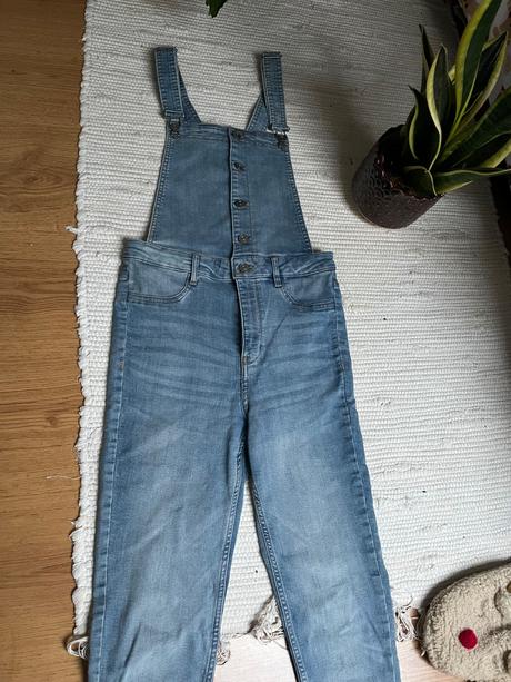 Rifľový overal/ rifle na traky, h&m,s