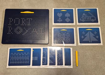 Magnetická kresliaca tabuľa s perom, 