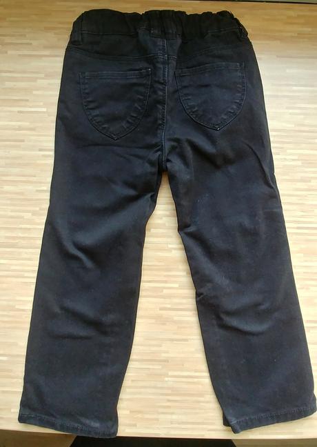 Riflicky so srdieckami na kolenach, h&m,98