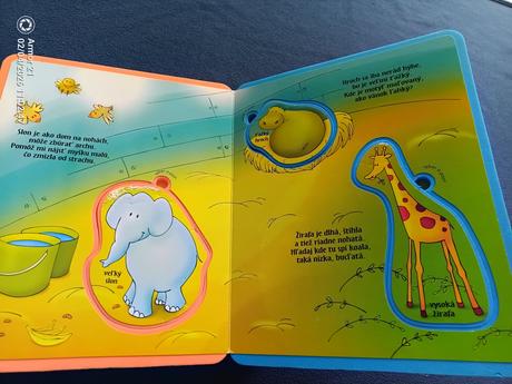 Noemova archa - kniha aktivít, penová kniha s vkla, 