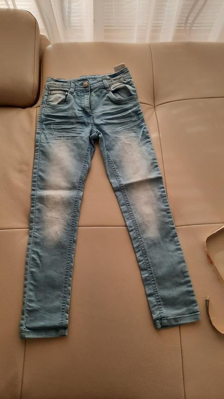 Rifľové nohavice dopodopo 128, dopodopo,128