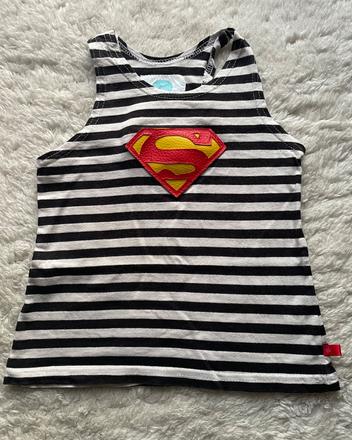 Pruhovane cierno biele tielko piskacie, 98