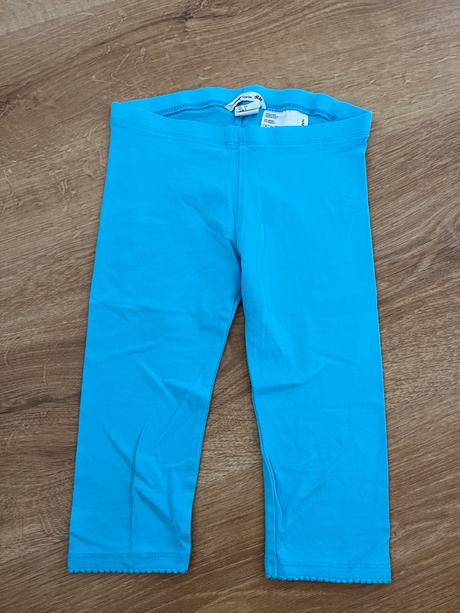 3/4 letne legíny, takmer nenosené, h&m,110