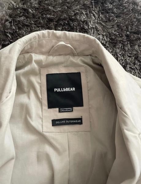 Trenčkot, pull&bear, veľkosť xs, pull&bear,xs