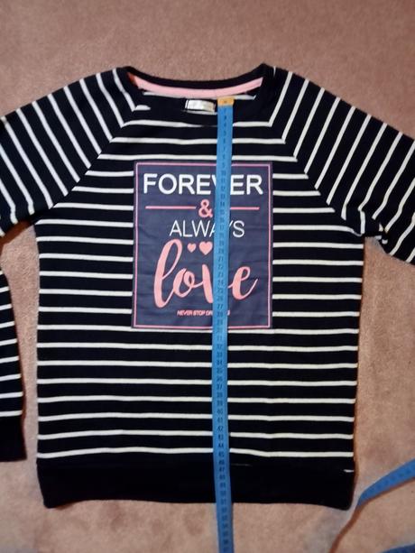 Pruhovaná mikina, pepco,152