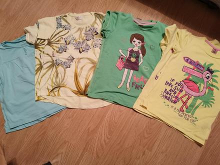 Tričká kiki&koko 116 a 122, 116