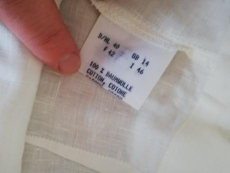 Ľanové krátke nohavice, 40