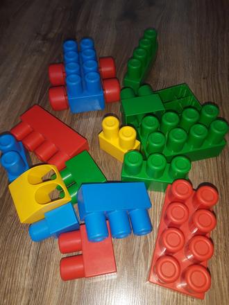 Detské plastové kocky, 