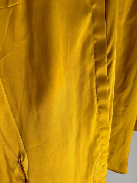 H&m predĺžená košeľa saténová šaty, h&m,l