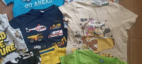 Balík tričiek na leto 122 chlapec, 122–134