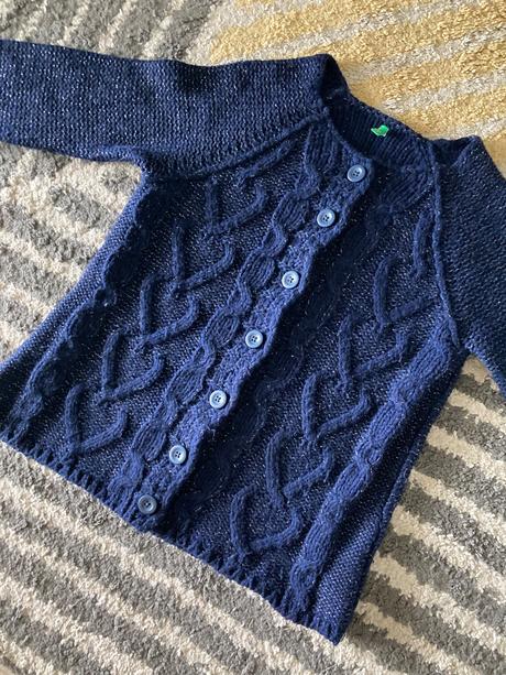 Trblietavý sveter benetton, benetton,152