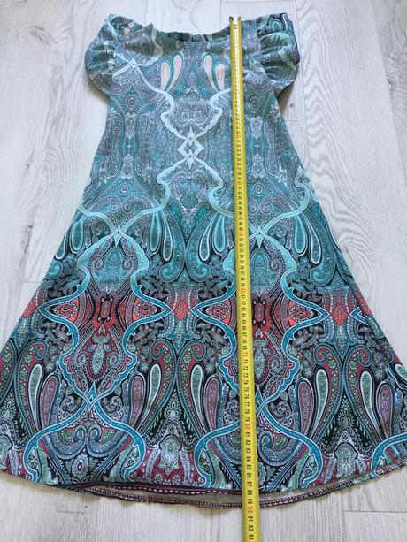 Vzorovane šaty, 164