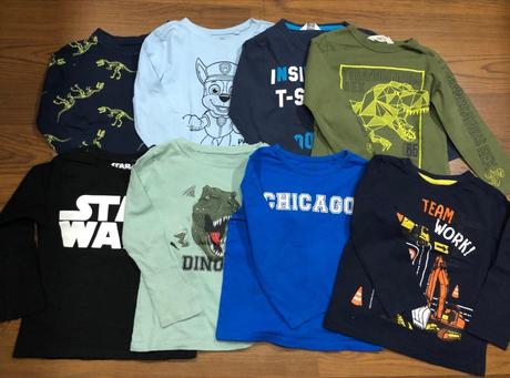 Balík tričiek 104, 104–116