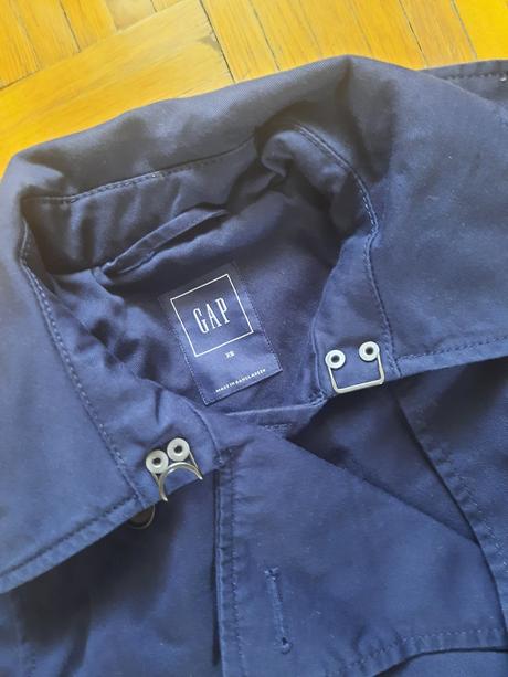 Dámsky dlhý trenčkot, gap,xs