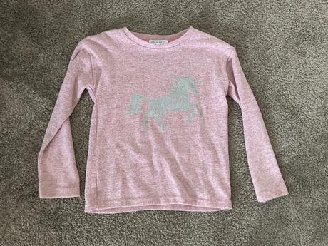 Príjemné tričko unicorn_v.122, primark,122