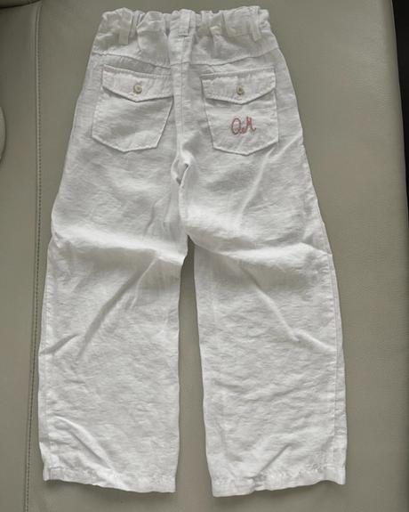 Dievčenské lanové nohavice 116, original marines,116