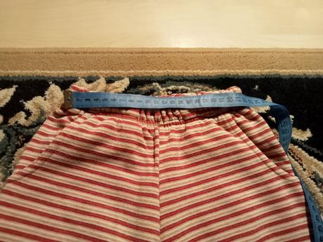 Teplé pruhované tepláčiky, antony,98